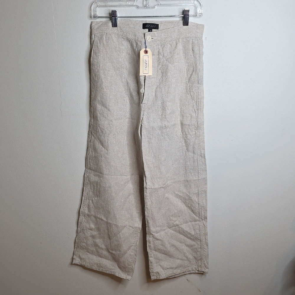 UQNATU Sailor Pant Natural 100% LINEN